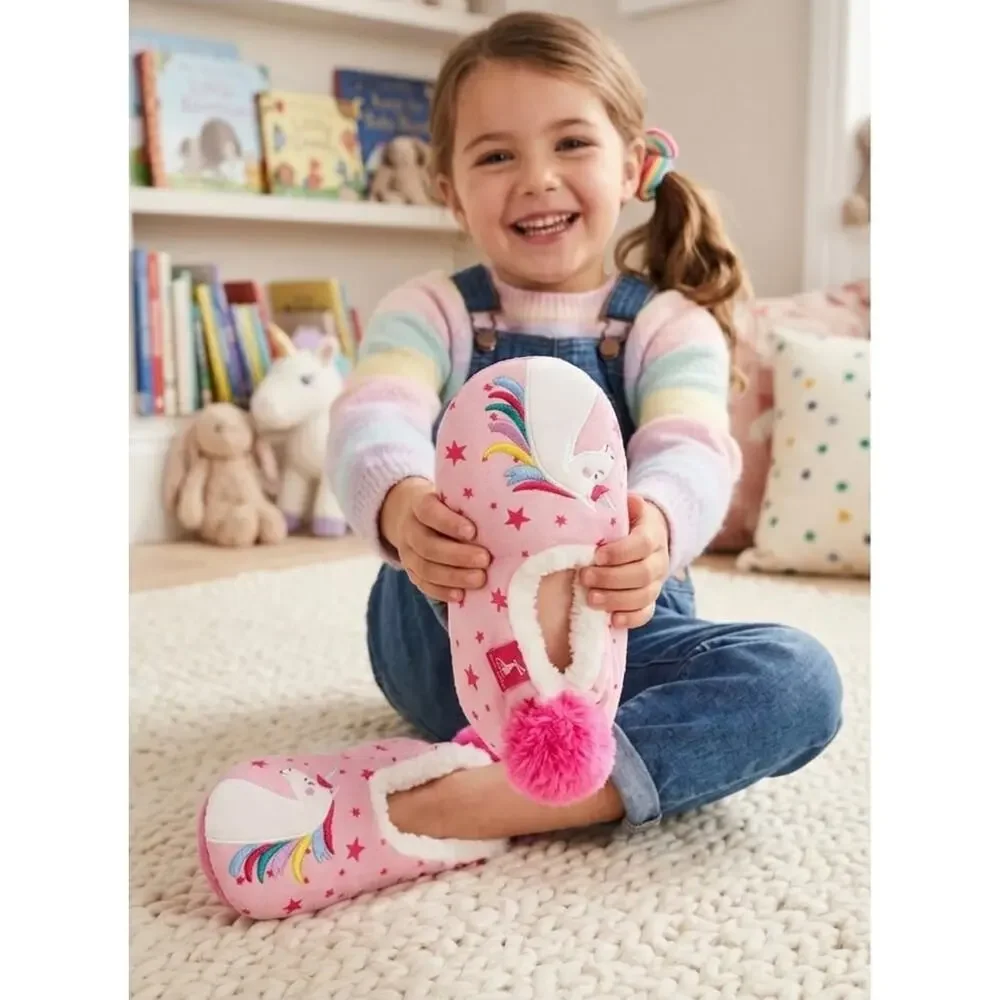 NWT❤️Joules Child Character Slippers sz4-5